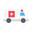 ambulance, van, clinic, rescue, hospital 