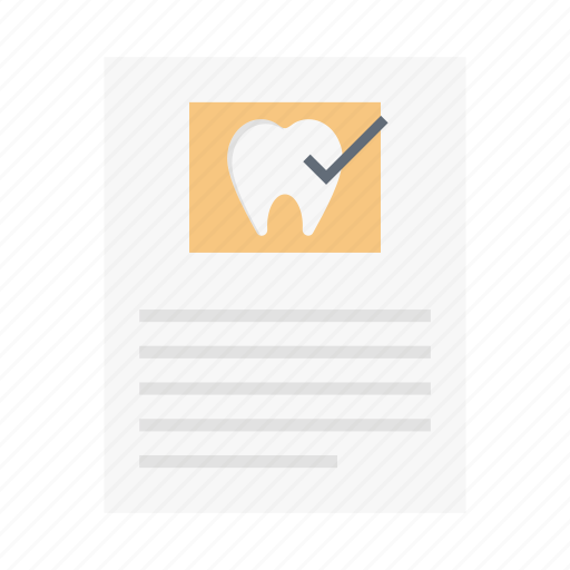 Medical, report, sheet, dental, oral icon - Download on Iconfinder