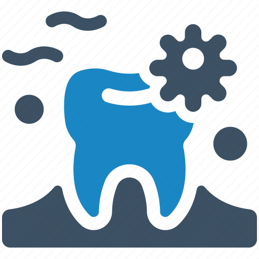Dental germ, dentisty, gum, teeth, tooth, infection, bacteria icon - Download on Iconfinder