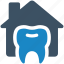 dental, teeth, tooth, house, protection, roof, home 