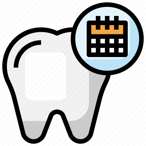 Calendar, dental, care, schedule, medical, appointment, time icon - Download on Iconfinder