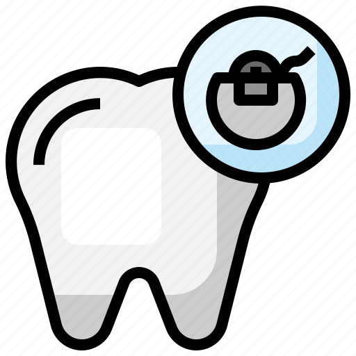 Dental, floss, tooth, hygiene, health, care, personal icon - Download on Iconfinder