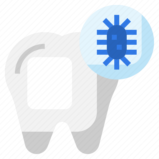 Bacteria, infection, tooth, disease, dental, care icon - Download on Iconfinder