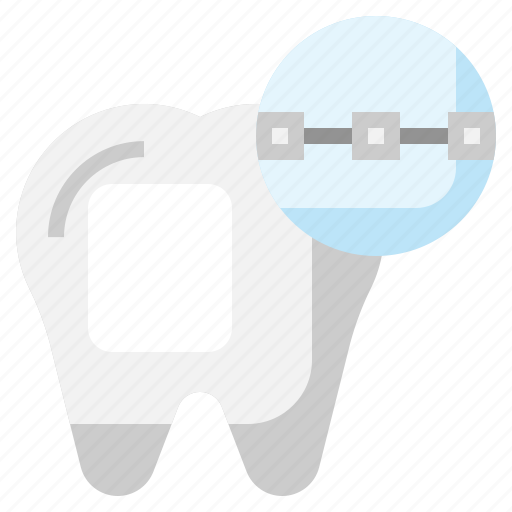 Braces, orthodontic, dental, care, tooth, teeth icon - Download on Iconfinder