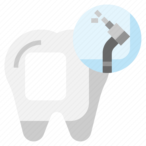 Dental, drill, tooth, dentist, tools, equipment, care icon - Download on Iconfinder