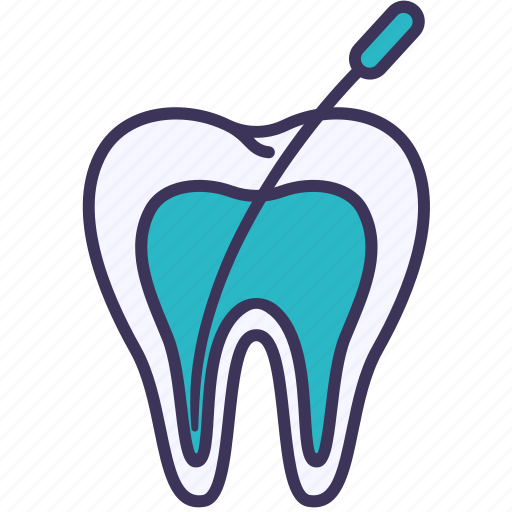 Canal, dental, endodontics, medical, root, tooth, treatment icon - Download on Iconfinder