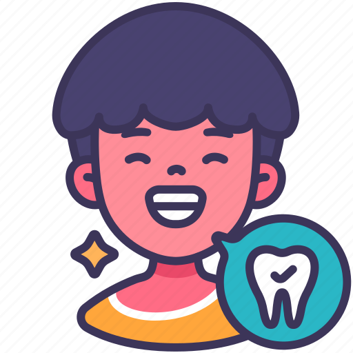 Child, clean, happy, healthy, kid, smile, teeth icon - Download on Iconfinder