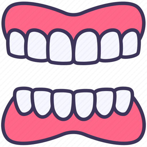 Chew, dental, dentures, gum, tooth icon - Download on Iconfinder