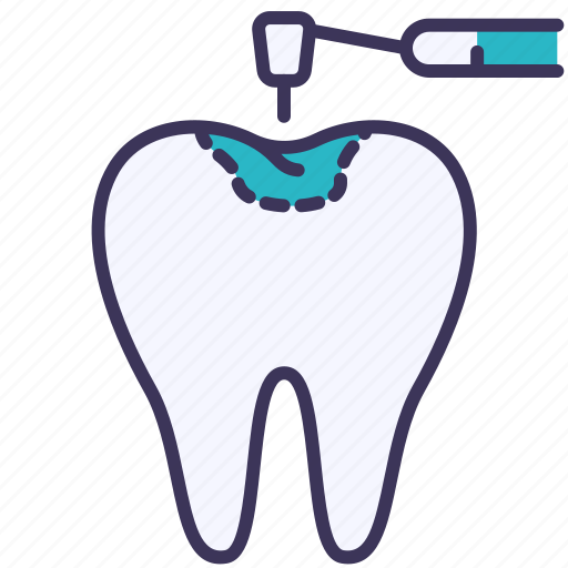 Dental, equipment, filling, fix, medical, tooth, treatment icon - Download on Iconfinder