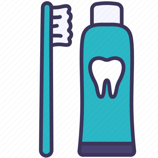 Clean, dental, teeth, toothbrush, toothpaste icon - Download on Iconfinder