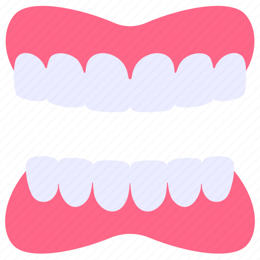 Chew, dental, dentures, gum, tooth icon - Download on Iconfinder