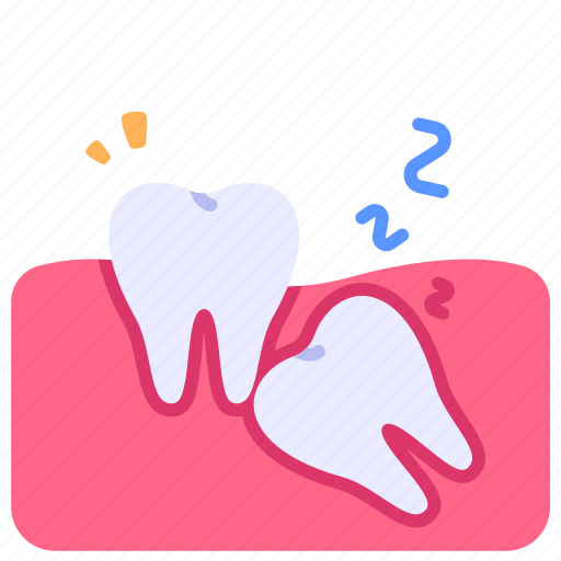 Dental, gum, pain, teeth, tooth, wisdom icon - Download on Iconfinder