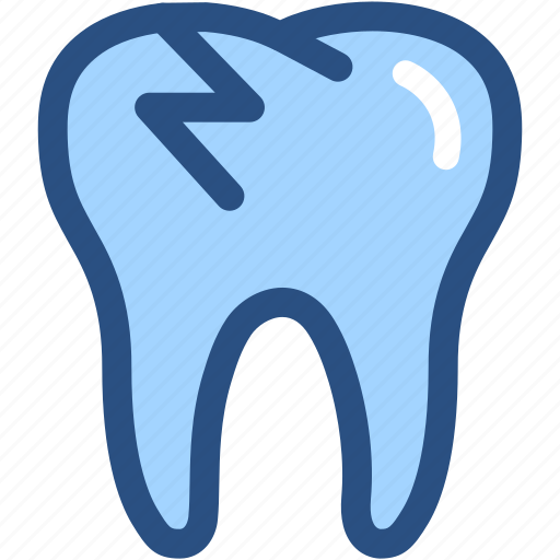 Broken, broken tooth, dental, dental treatment, dentist, dentistry, tooth icon - Download on Iconfinder