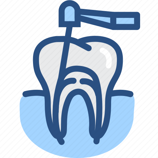 Dental, dental treatment, dentist, dentistry, root canal, teeth, tooth icon - Download on Iconfinder