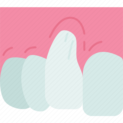 Gum, receding, periodontal, dental, disease icon - Download on Iconfinder