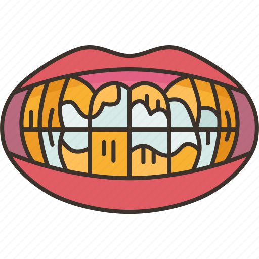 Teeth, stain, plaque, enamel, hygiene icon - Download on Iconfinder