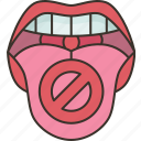 tongue, tasteless, mouth, sensory, oral