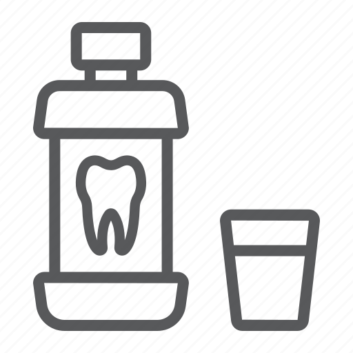 Bottle, care, clean, dental, health, hygiene, mouthwash icon - Download on Iconfinder