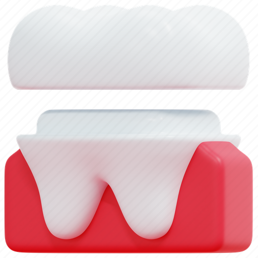 Dental, crown, implant, dentist, tooth, treatment, 3d 3D illustration - Download on Iconfinder
