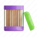 toothpick, wooden, wood, stick, small, food, flag, pick, shape 