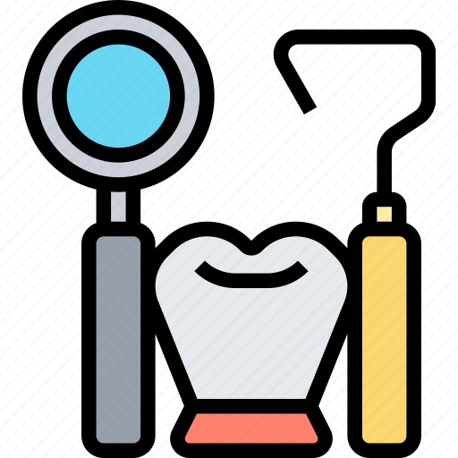 Dental, hygiene, tool, dentistry, checkup icon - Download on Iconfinder