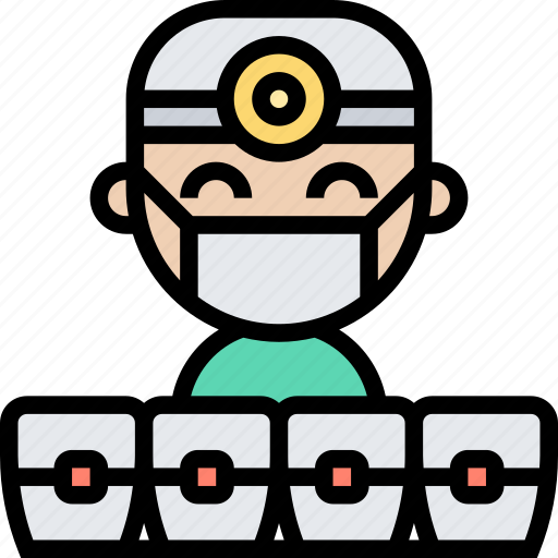 Orthodontist, orthodontic, braces, cosmetic, dental icon - Download on Iconfinder
