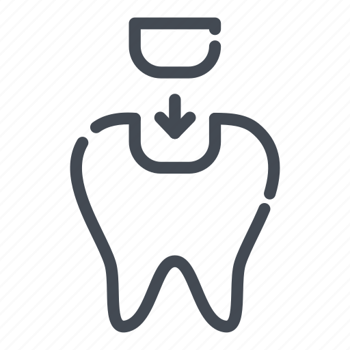 Dental, dental fillings, dentist, fill, fillings, stomatology, tooth icon - Download on Iconfinder