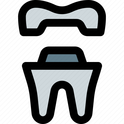 Dental, crown, medical, dentistry icon - Download on Iconfinder