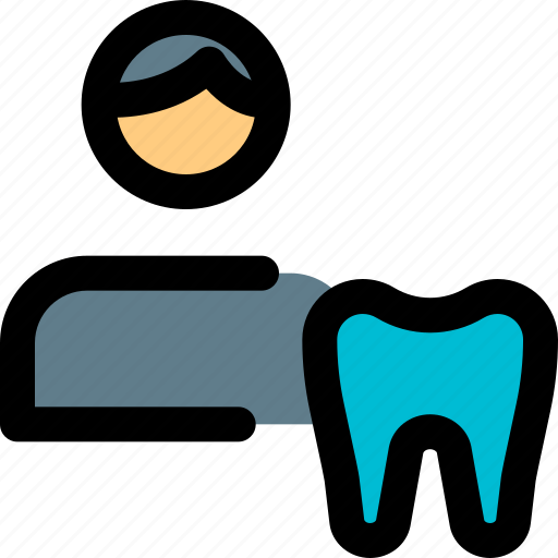 Male, tooth, medical, dentistry icon - Download on Iconfinder
