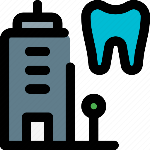 Tooth, building, medical, dentistry icon - Download on Iconfinder