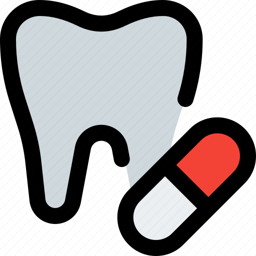 Tooth, capsule, medical, dentistry icon - Download on Iconfinder