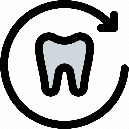 Tooth, recycle, medical, dentistry icon - Download on Iconfinder