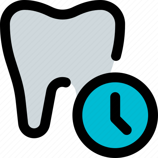 Tooth, time, medical, dentistry icon - Download on Iconfinder