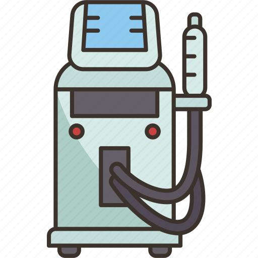 Laser, machine, hair, removal, spa icon - Download on Iconfinder