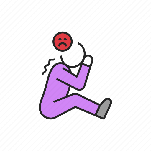 Depression, person icon - Download on Iconfinder