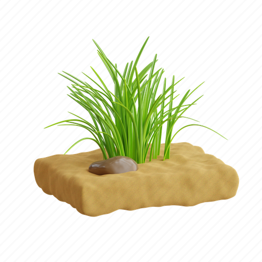 Grass 3D illustration - Download on Iconfinder on Iconfinder