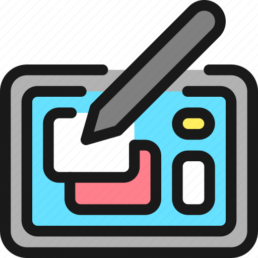 Tablet, graphic, draw icon - Download on Iconfinder