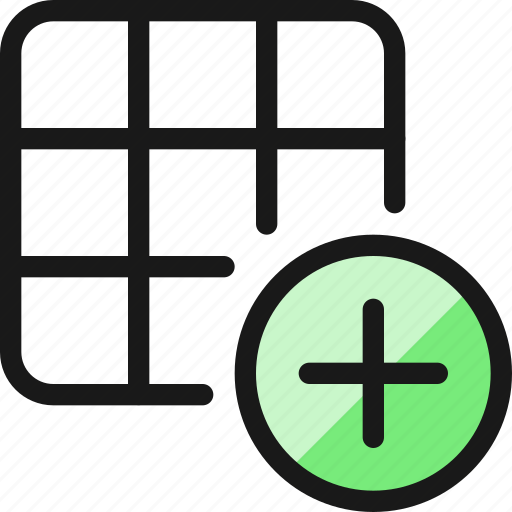 Layers, grid, add icon - Download on Iconfinder