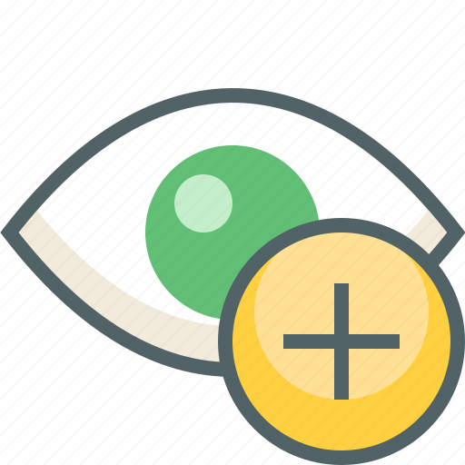 Add, eye icon - Download on Iconfinder on Iconfinder