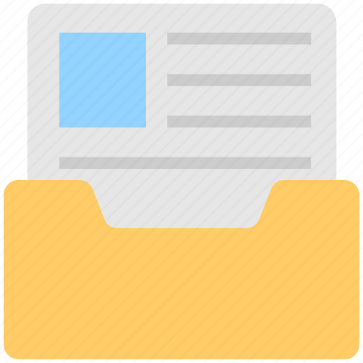 Documents, file folder, files, folder, storage icon - Download on Iconfinder