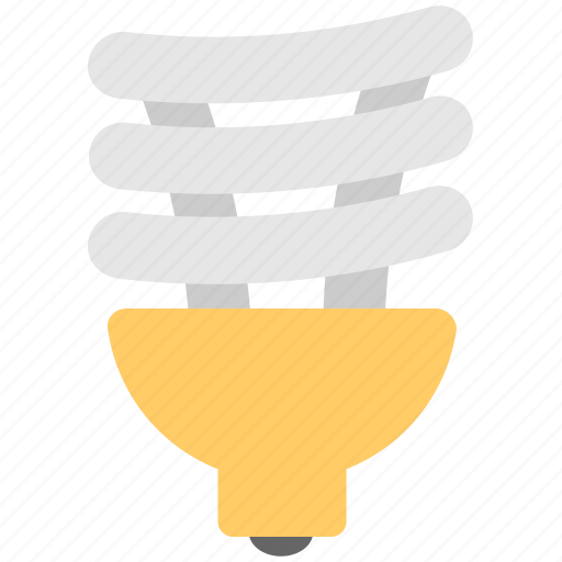 Bulb, electric, energy saver, fluorescent, light icon - Download on Iconfinder
