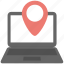 gps, laptop, navigation, online location, tracking 