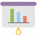 analytics, bar chart, bar graph, presentation, statistics