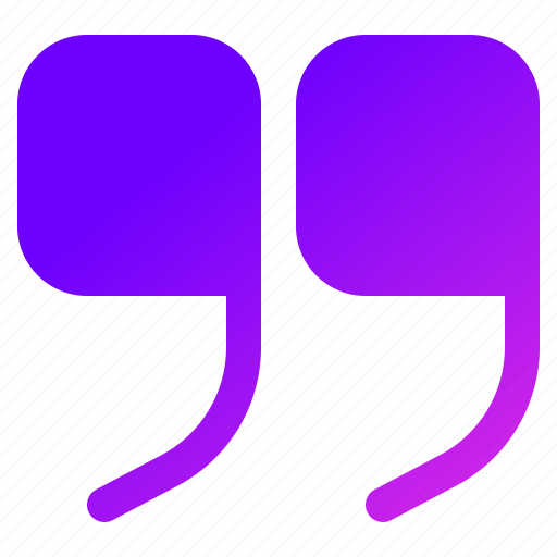 Punctuation, quotes, text, quotation, mark, highlight icon - Download on Iconfinder