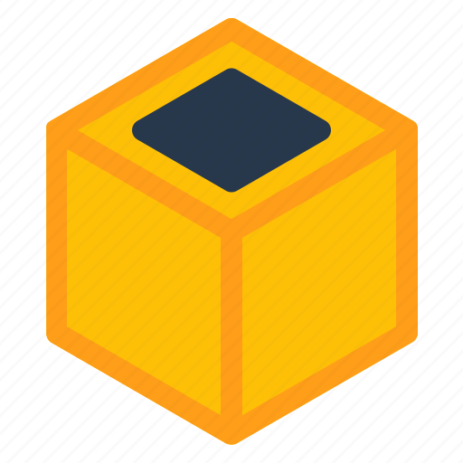 1, cube, box, shape, modelling icon - Download on Iconfinder