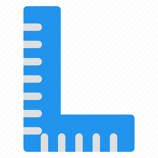 1, i, square, measure, ruler, tool icon - Download on Iconfinder