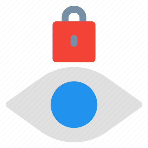 1, lock, eye, safe, security, hide icon - Download on Iconfinder