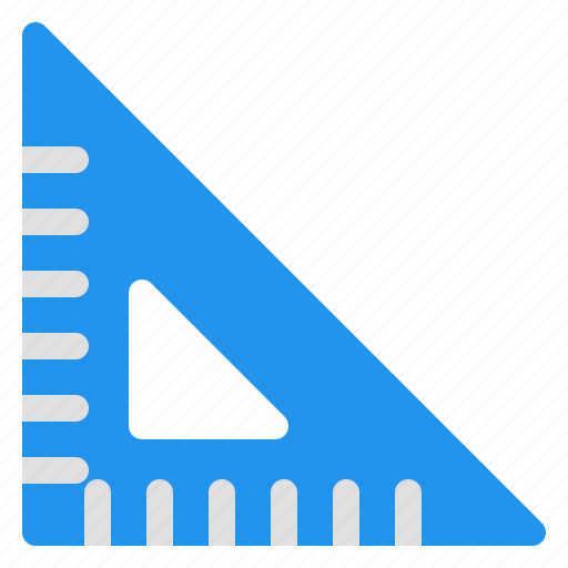Rightangle, ruler, scale, triangle icon - Download on Iconfinder