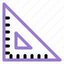 1, rightangle, ruler, scale, triangle