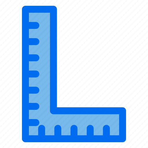1, i, square, measure, ruler, tool icon - Download on Iconfinder